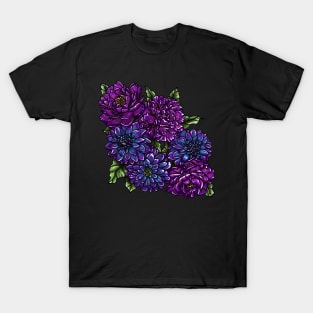 Bi Dahlias and Peonies T-Shirt